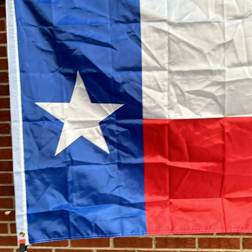 Texas flag,3 x 4, red, white, and blue